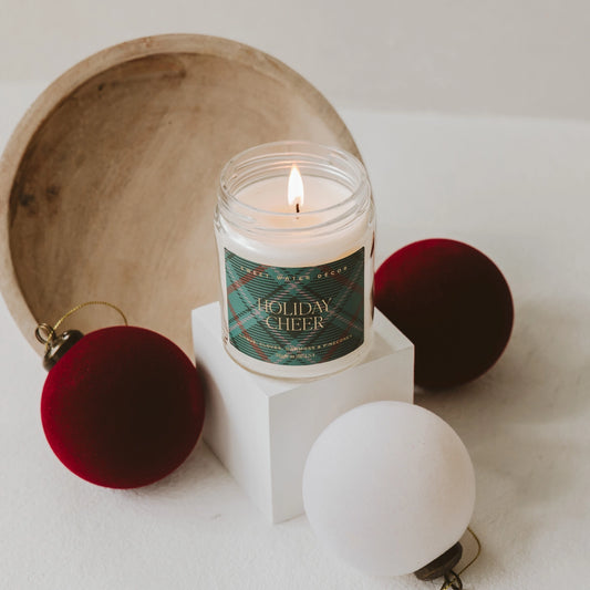 Holiday Cheer Christmas Soy Candle