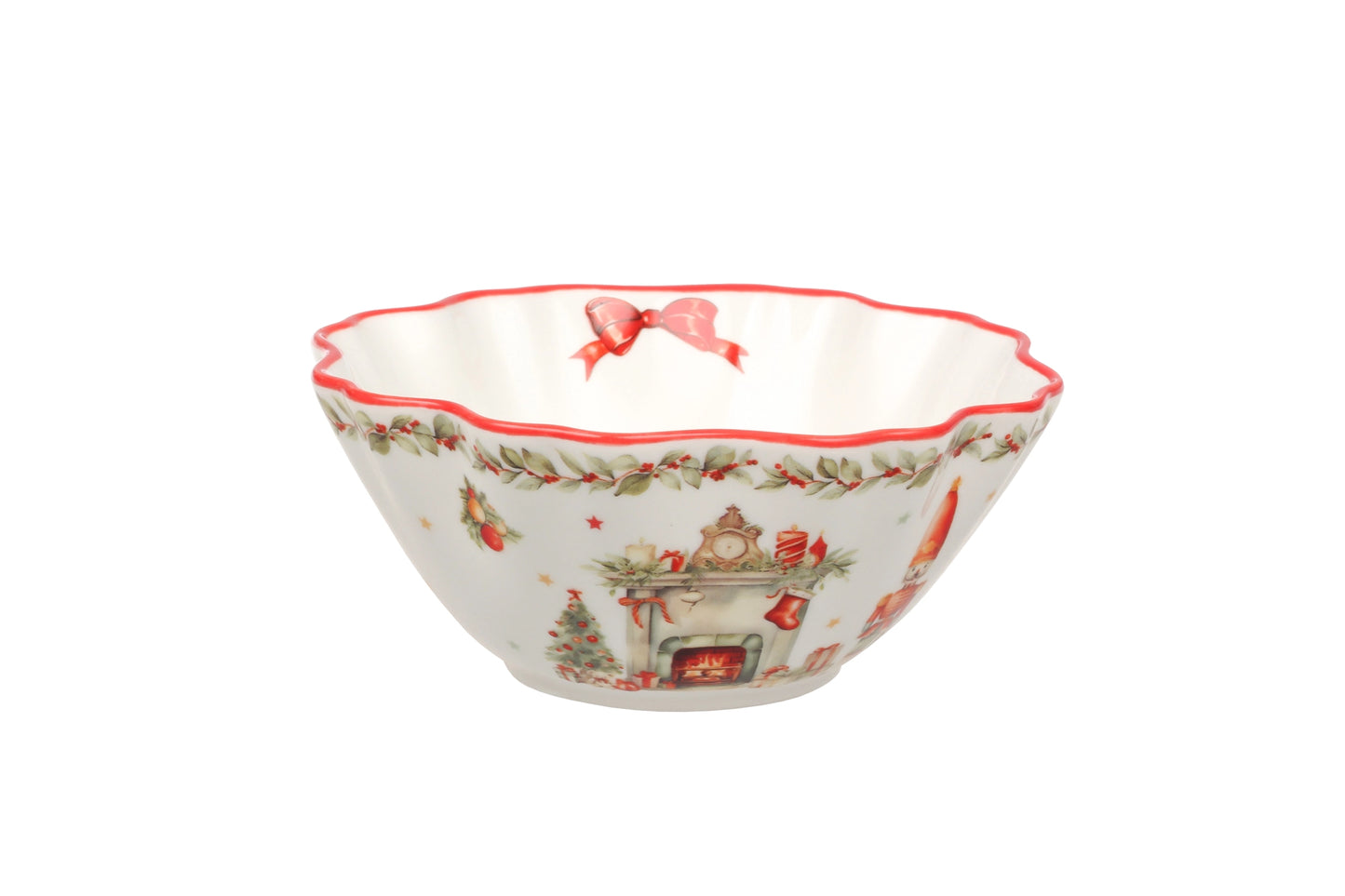 Vintage Christmas Bowl