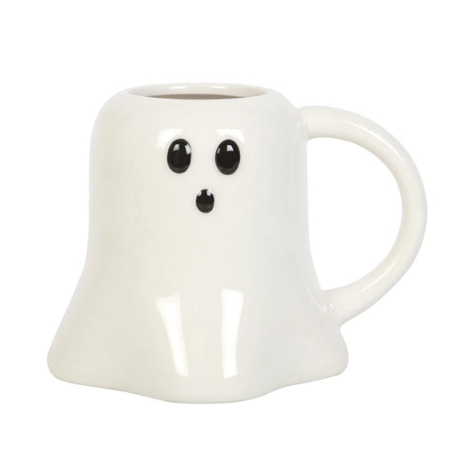 Spooky Ghost Shaped Halloween Mug