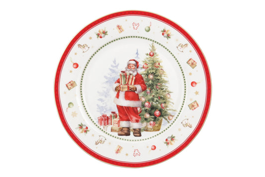 Happy Santa Plate