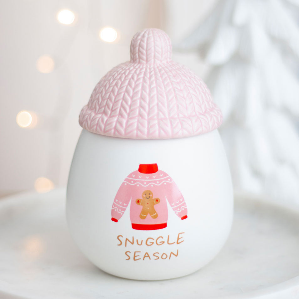 Snuggle Season Christmas Sweater Oil and wax Burner