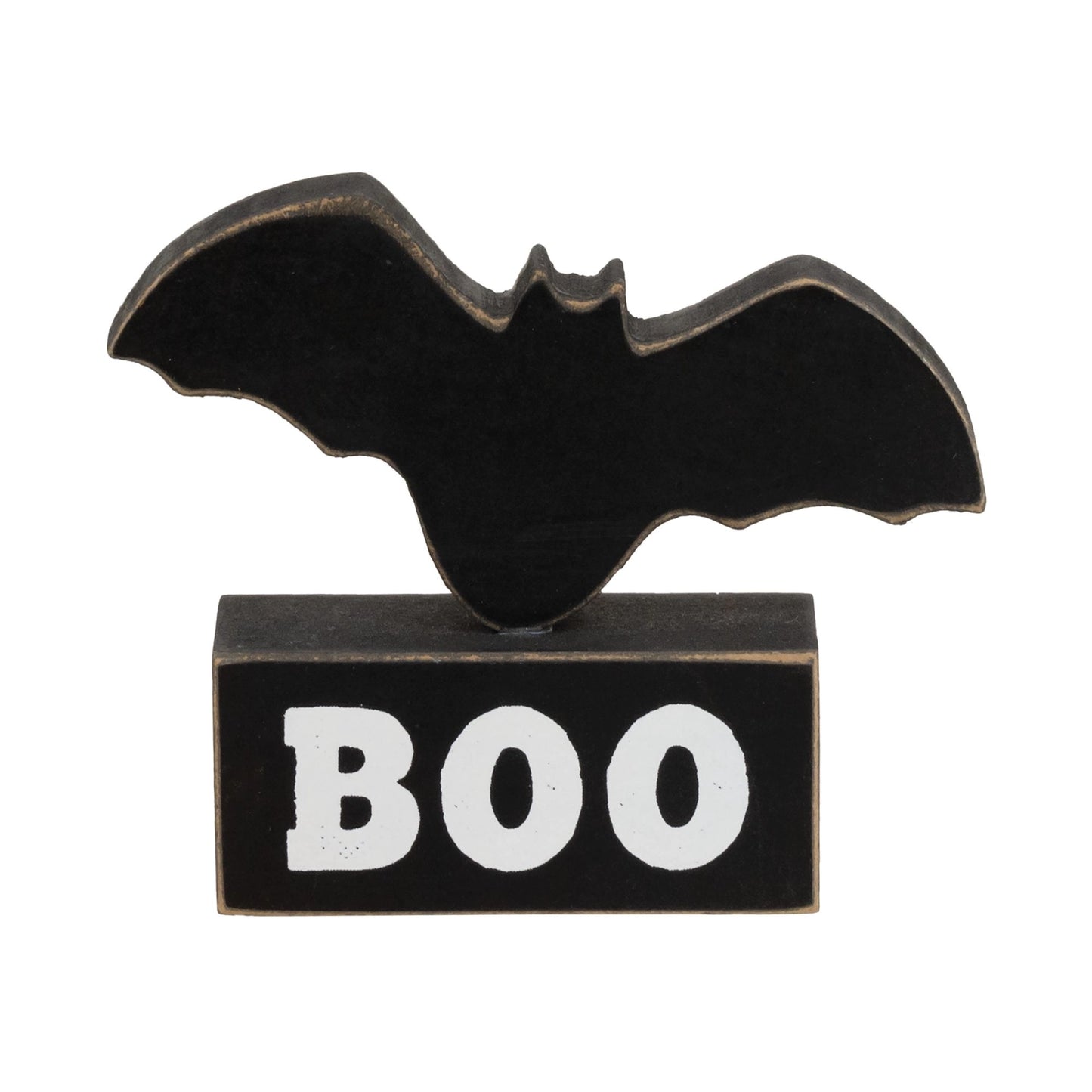 Wooden Bat On Boo Base