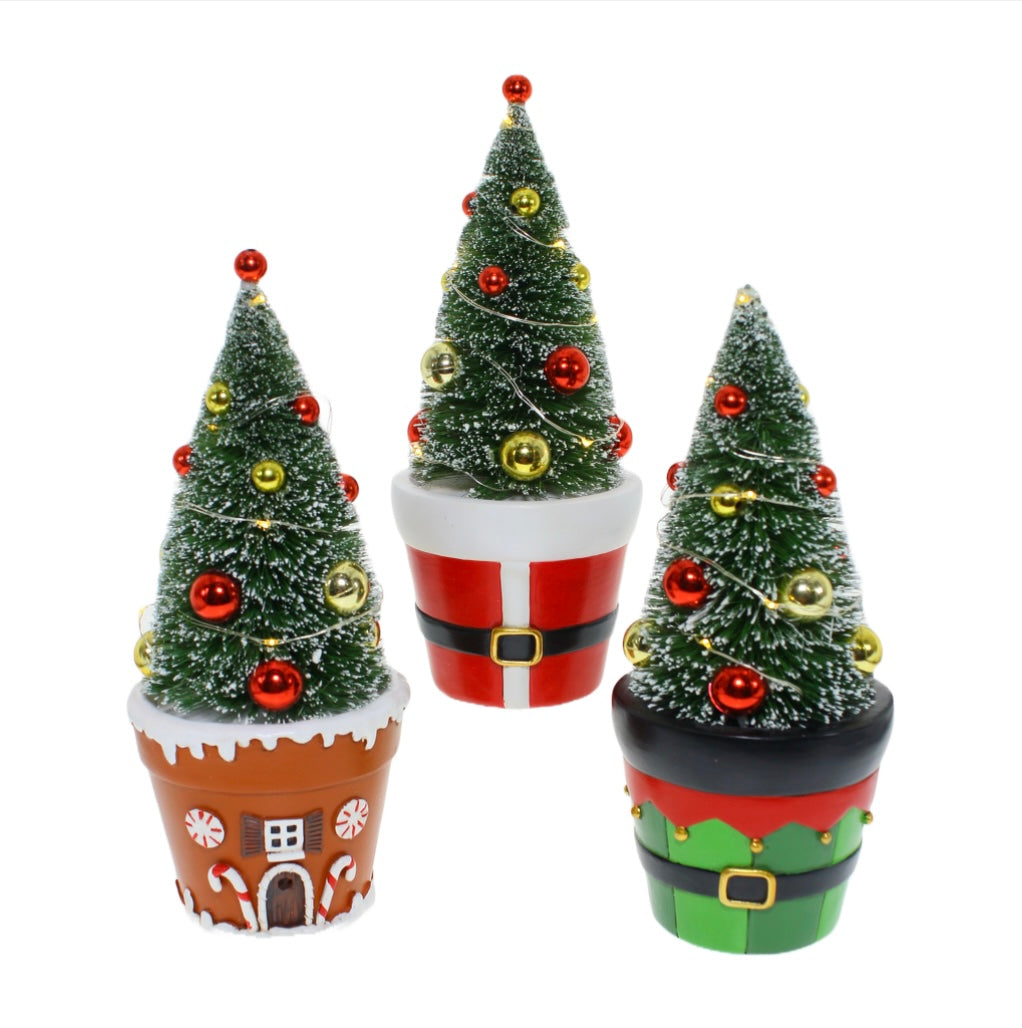 LED Tree Table Decoration Assorted