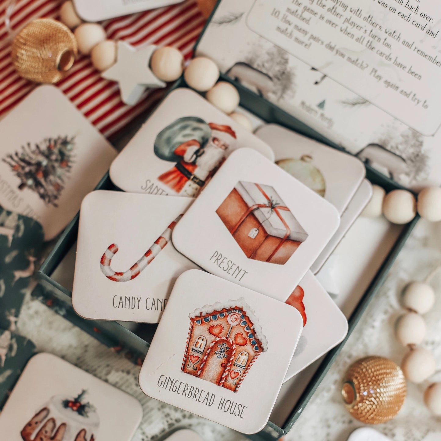 Christmas Memory Card Game