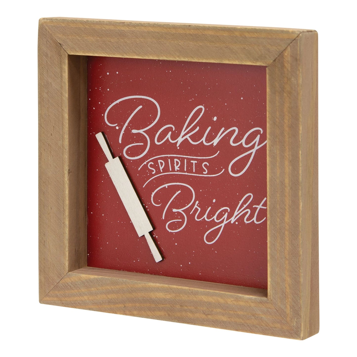 Baking Spirits Bright Wooden Frame