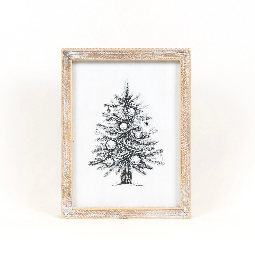 Christmas Tree Framed Picture