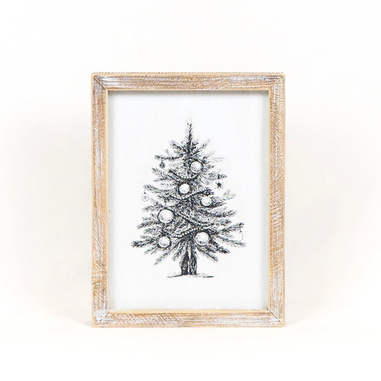 Christmas Tree Framed Picture