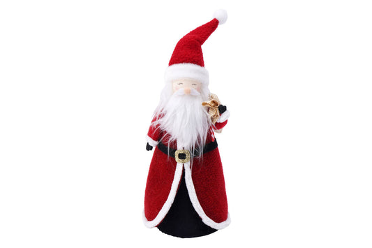 Fabric Santa Christmas Tree Topper