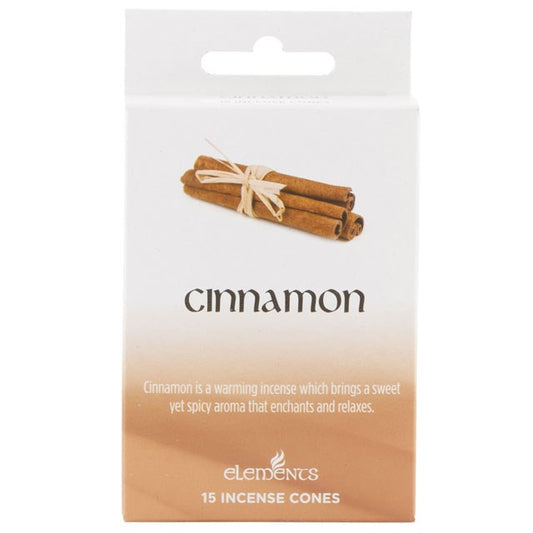 Cinnamon Incense Cones set of 15