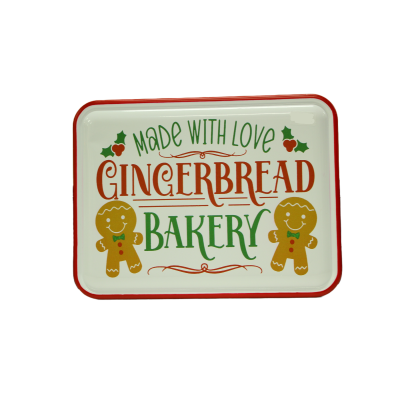 Metal Gingerbread Bakery Sign