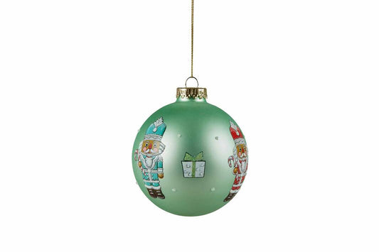 Candy Nutcracker Christmas Bauble