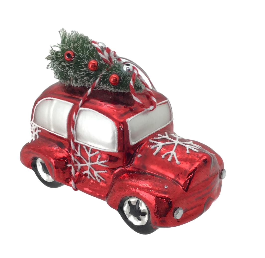 Red Car Tree Hanging