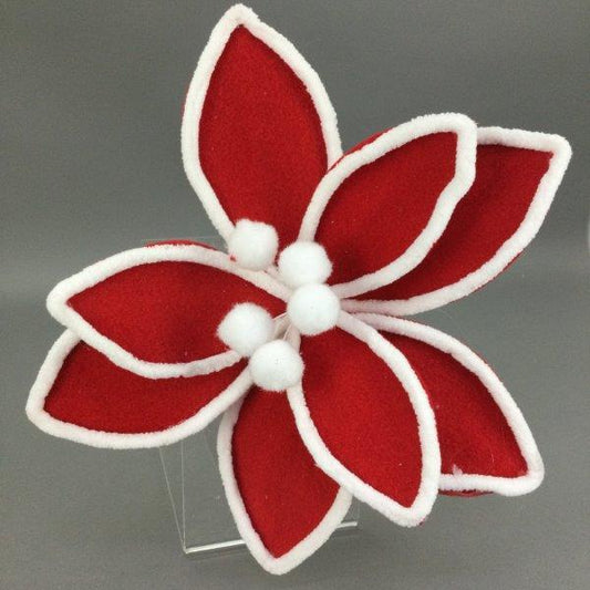 Red White Flower