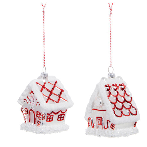 Jingle & Cocoa Peppermint House Hanging Assorted