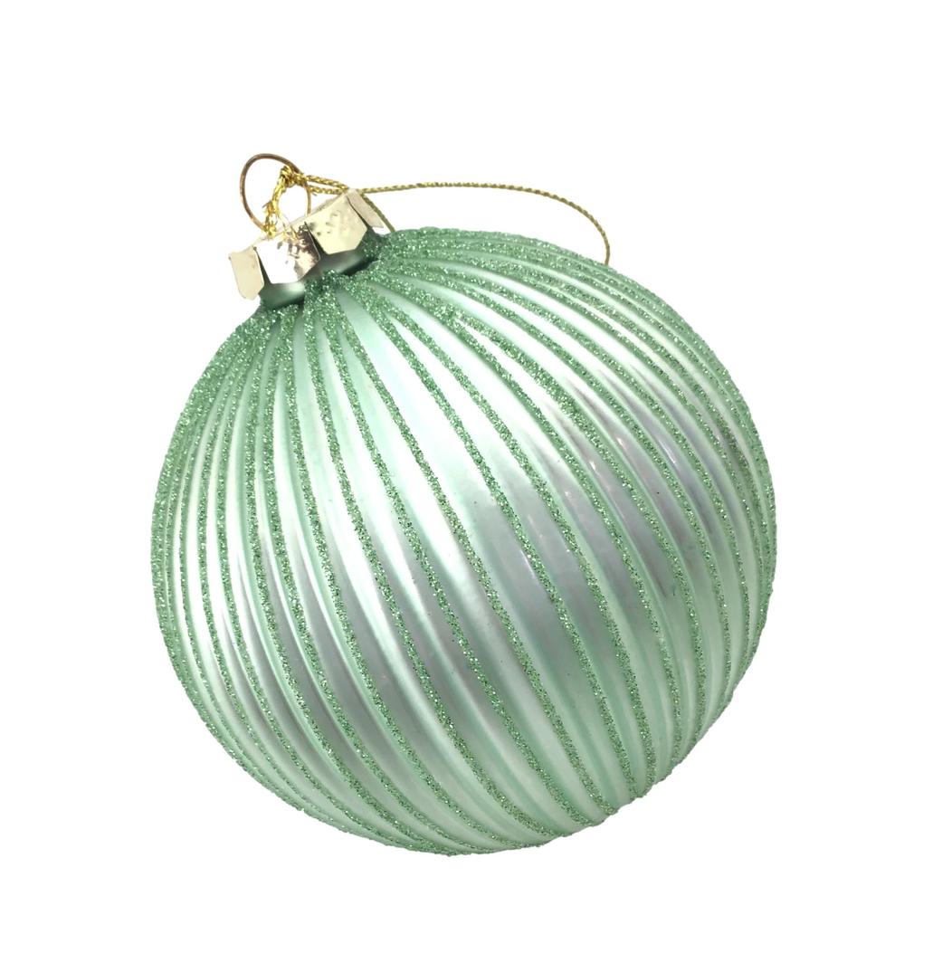 Green Striped Ball